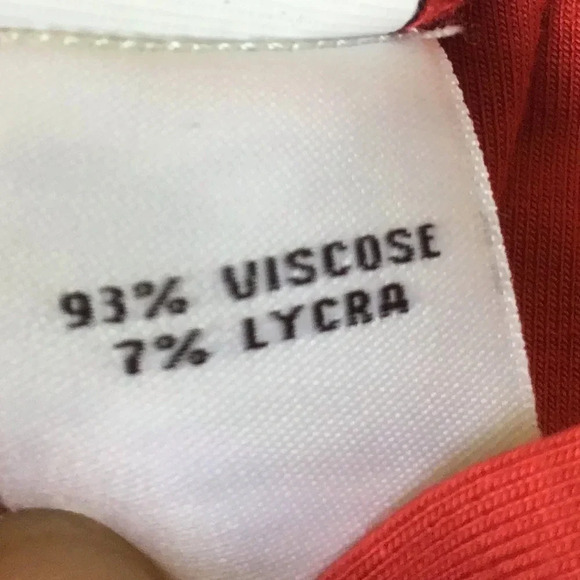 Diane Von Furstenberg Parker Dress Coral Sleeveless Size M - Picture 7 of 11